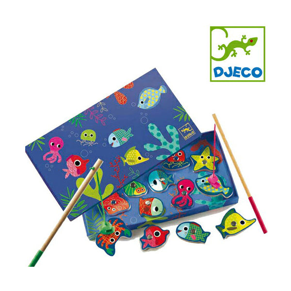 DJECO ゲーム Amazon.co.jp: DJECO ジェコ フィッシング ダック 魚釣り 木製