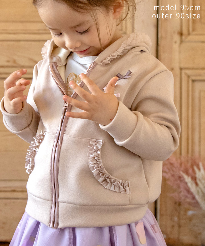bocbok petal sanbo jumper multi フリル パーカー