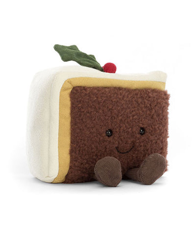 Jellycat / Amuseable Slice of Christmas Cake