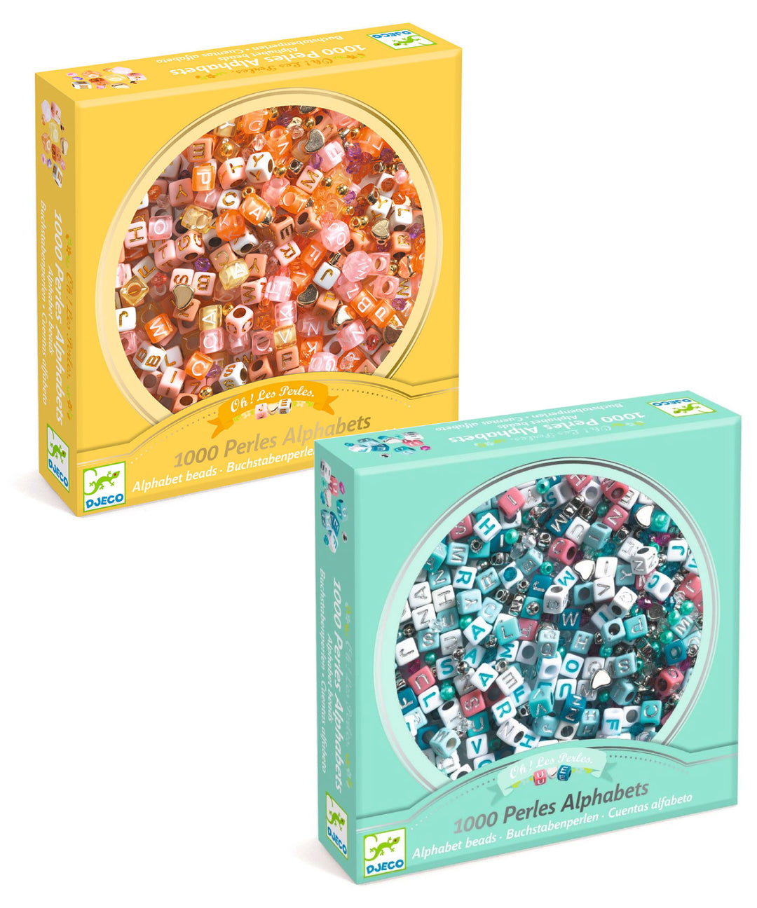ビーズ】 DJECO アルファベットビーズ フランス おしゃれ おもちゃ