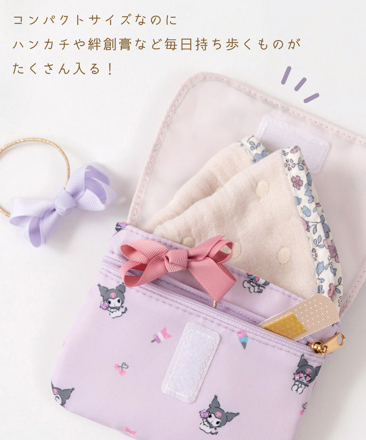 移動ポケット】 ポシェット ポーチ 小学生 女の子 ポケットティッシュ
