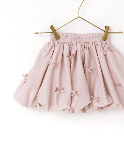 リボンパレードバルーンスカート/フレンチピンク