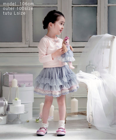 【限定】あじさいリボンのデコレーションチュチュ