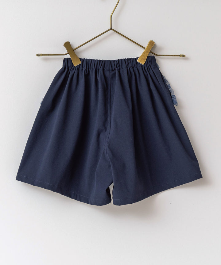 撥水キュロット】 ネイビー 女の子 子供服 ショートパンツ アウトドア
