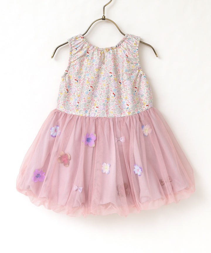 パンパンチュチュ ハローキティ　ワンピース&カーディガン ハローキティ】 子供服 ワンピース 女の子 サンリオコラボ 発表