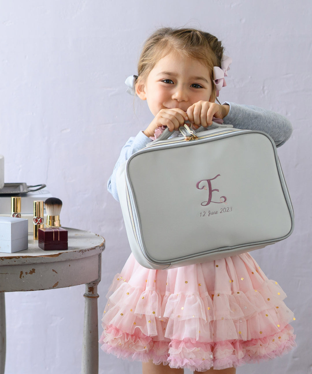 フリルトランクバッグ ベビー 赤ちゃん 新生児 プレママ 出産祝い 出産