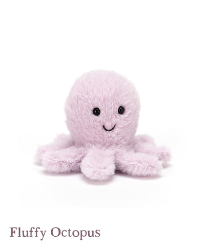 Jellycat / Fluffy Octopus・Fluffy Crab・Fluffy Starfish