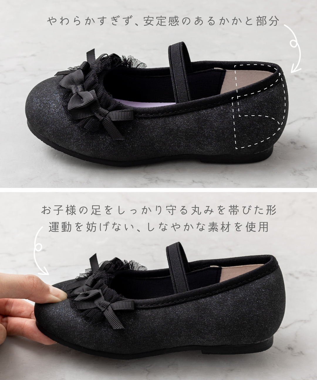 日本製・4E】ポインテッドトゥパンプス/4センチヒール 入学式