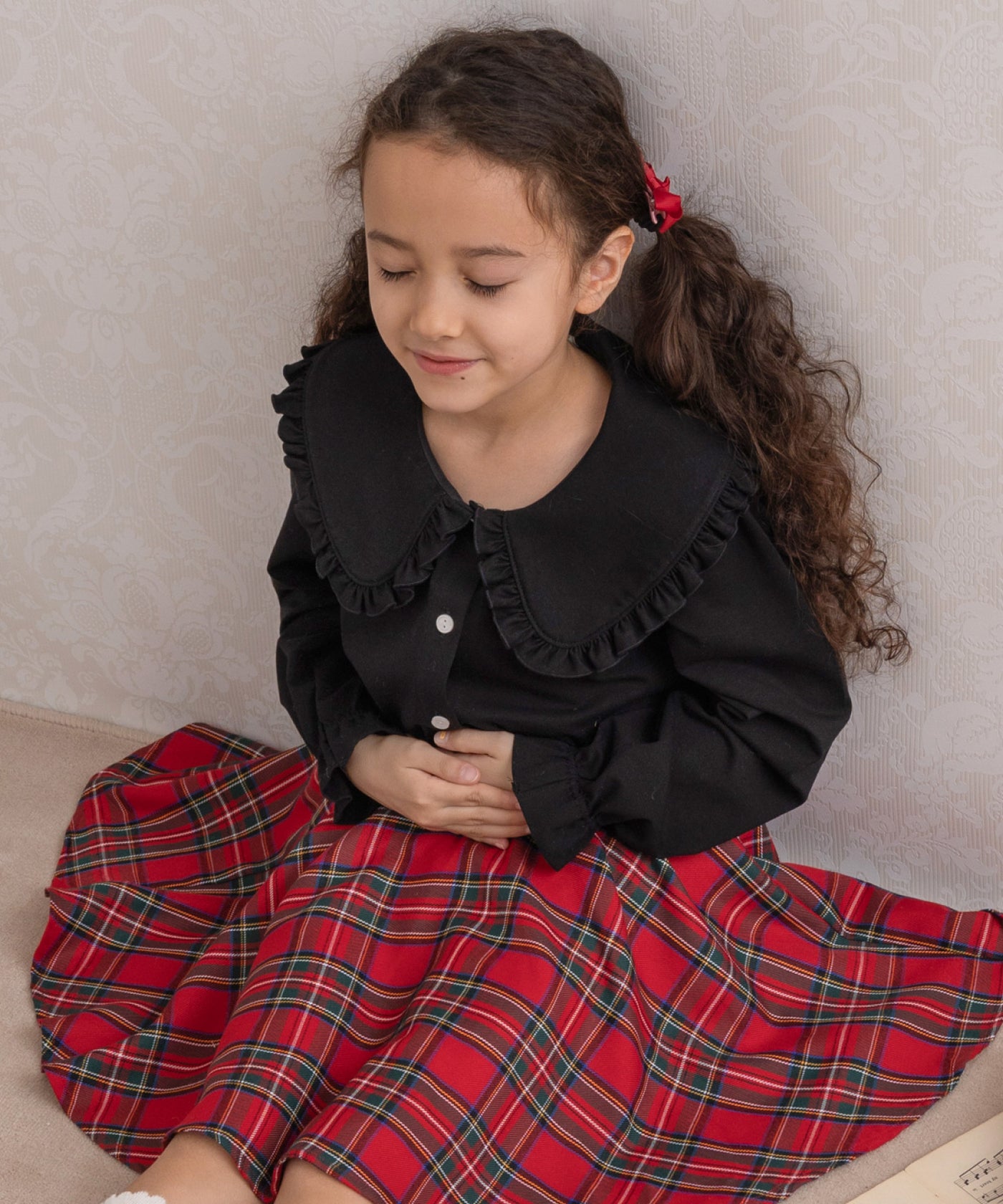 ヒロインカラーブラウス/ブラック