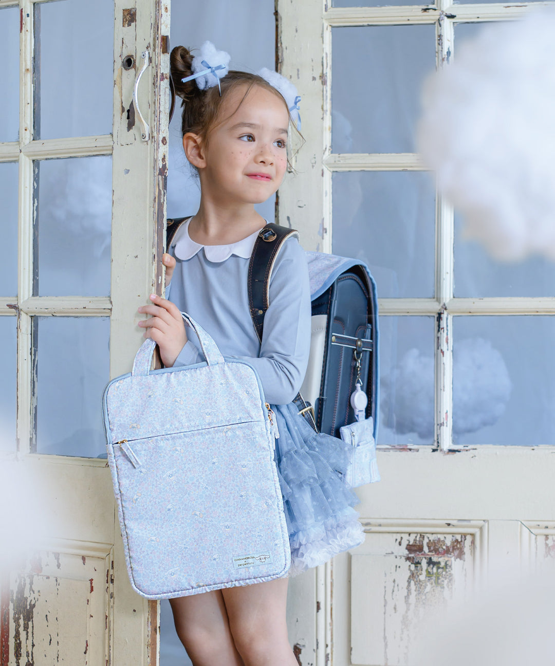 タブレットケース】 13inch対応 ランドセル シナモン マイメロ PC