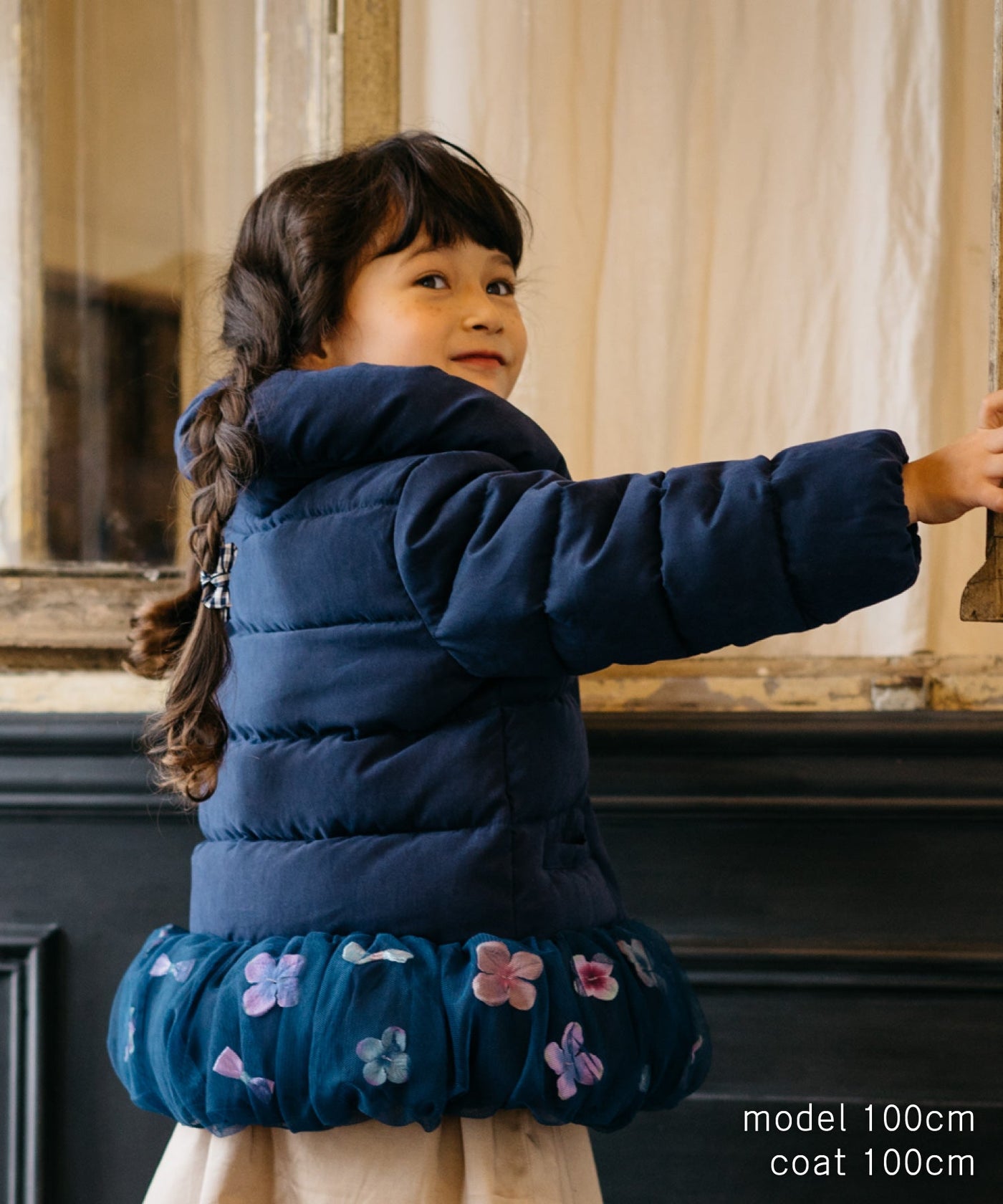 キッズコート】子供コート 女の子 子供服 アウター ジュニア おしゃれ 