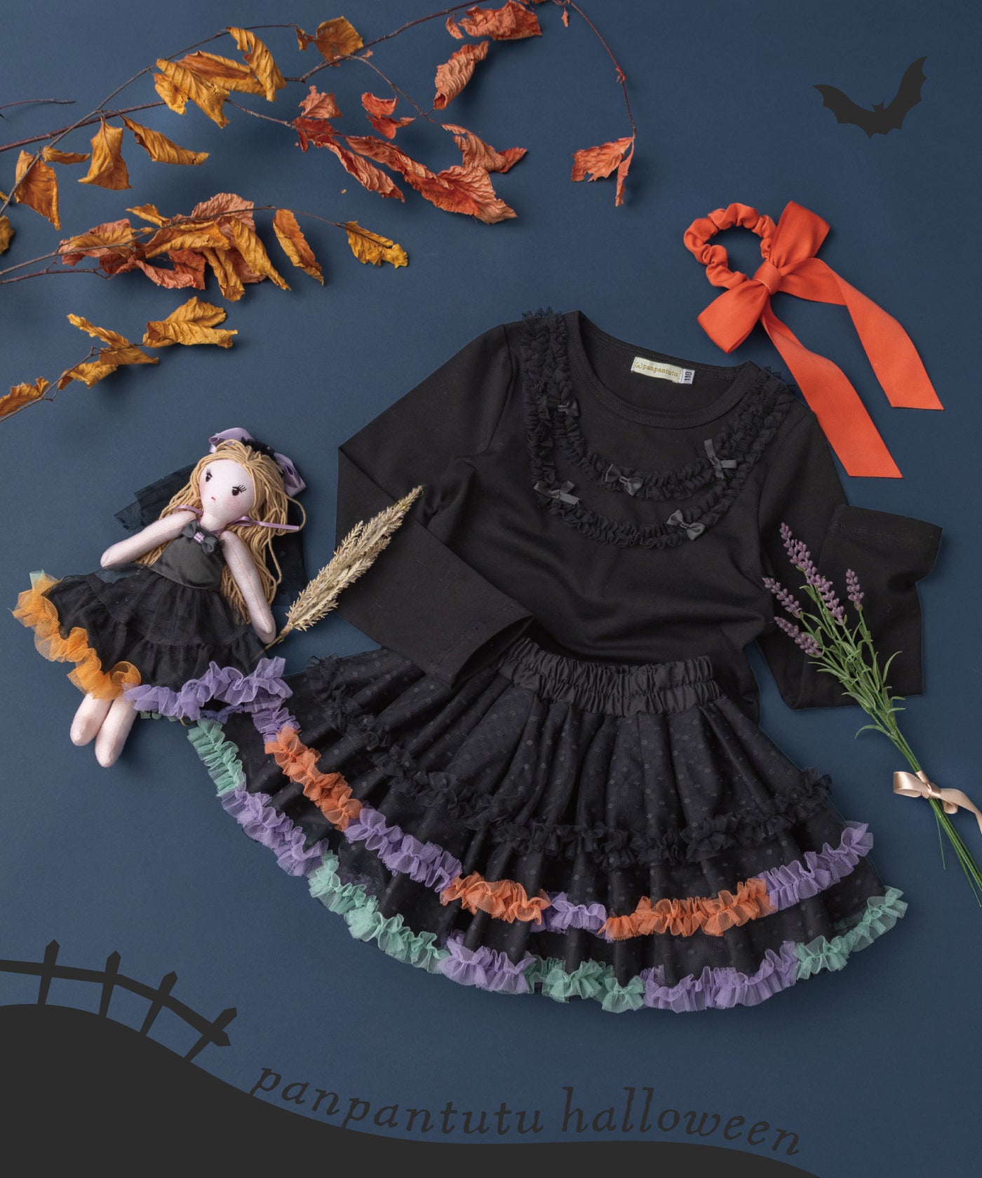 お人形ハロウィンドレス/ハロウィンブラック