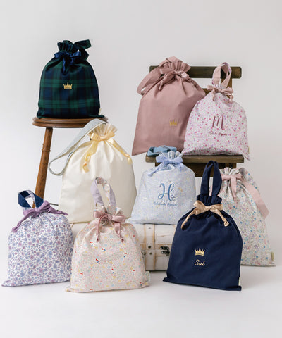 巾着トートバッグ/リボン＆フレンズ