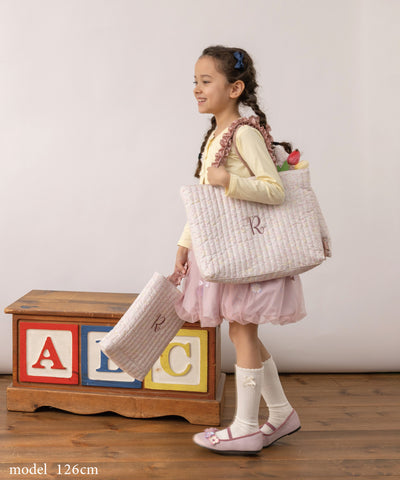【ご予約】フリルレッスンバッグ/ナップサック/シューズバッグ(2月上旬〜お届け)