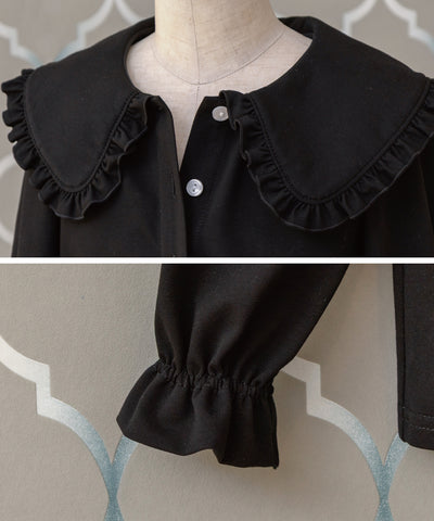 ヒロインカラーブラウス/ブラック