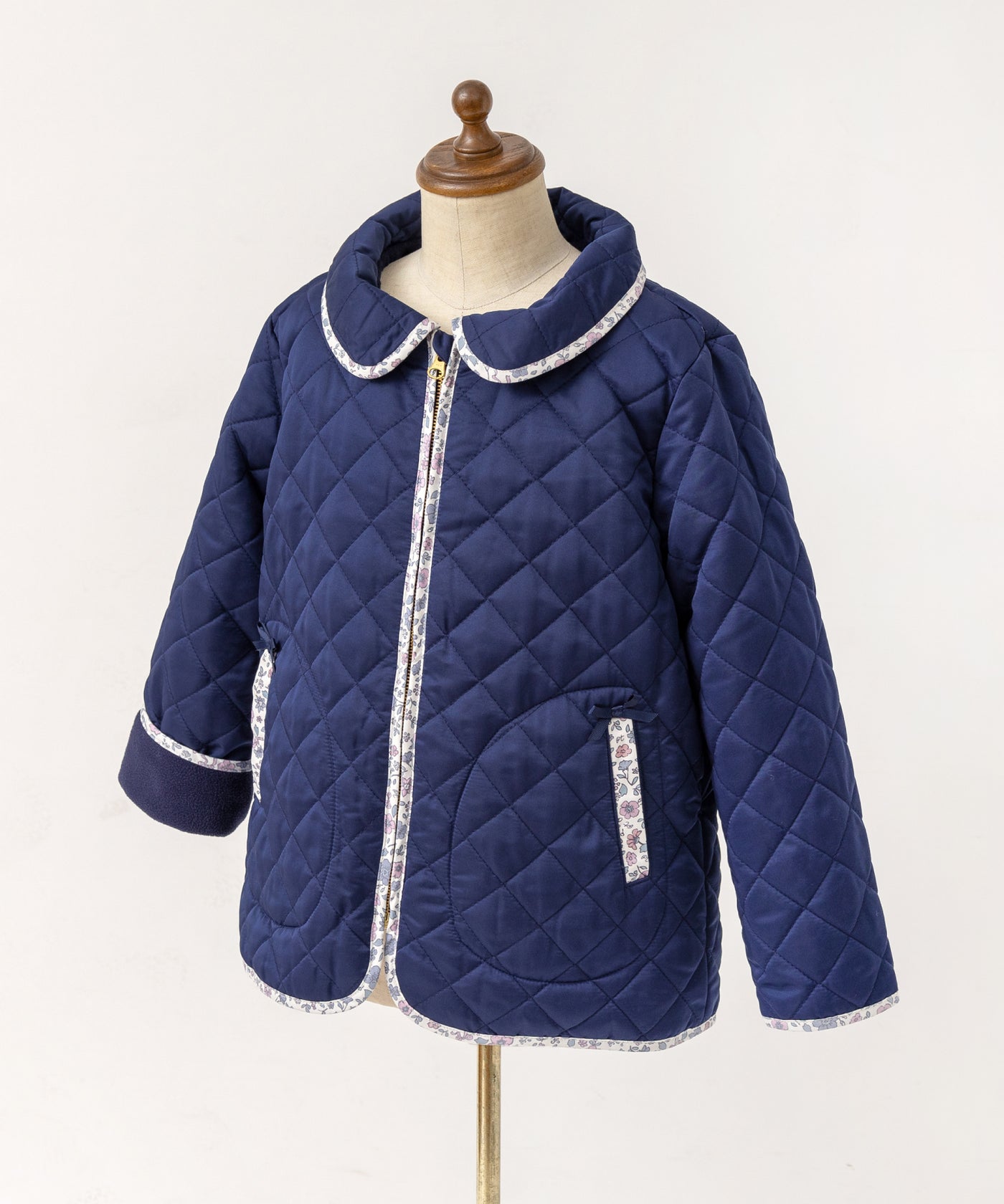 【ONLINE・直営限定】2wayフラワーキルトショートコート(ママサイズ)