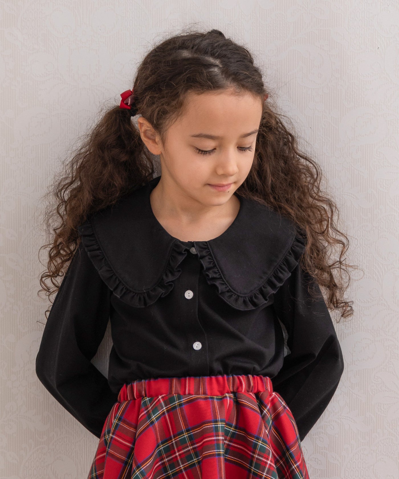 ヒロインカラーブラウス/ブラック