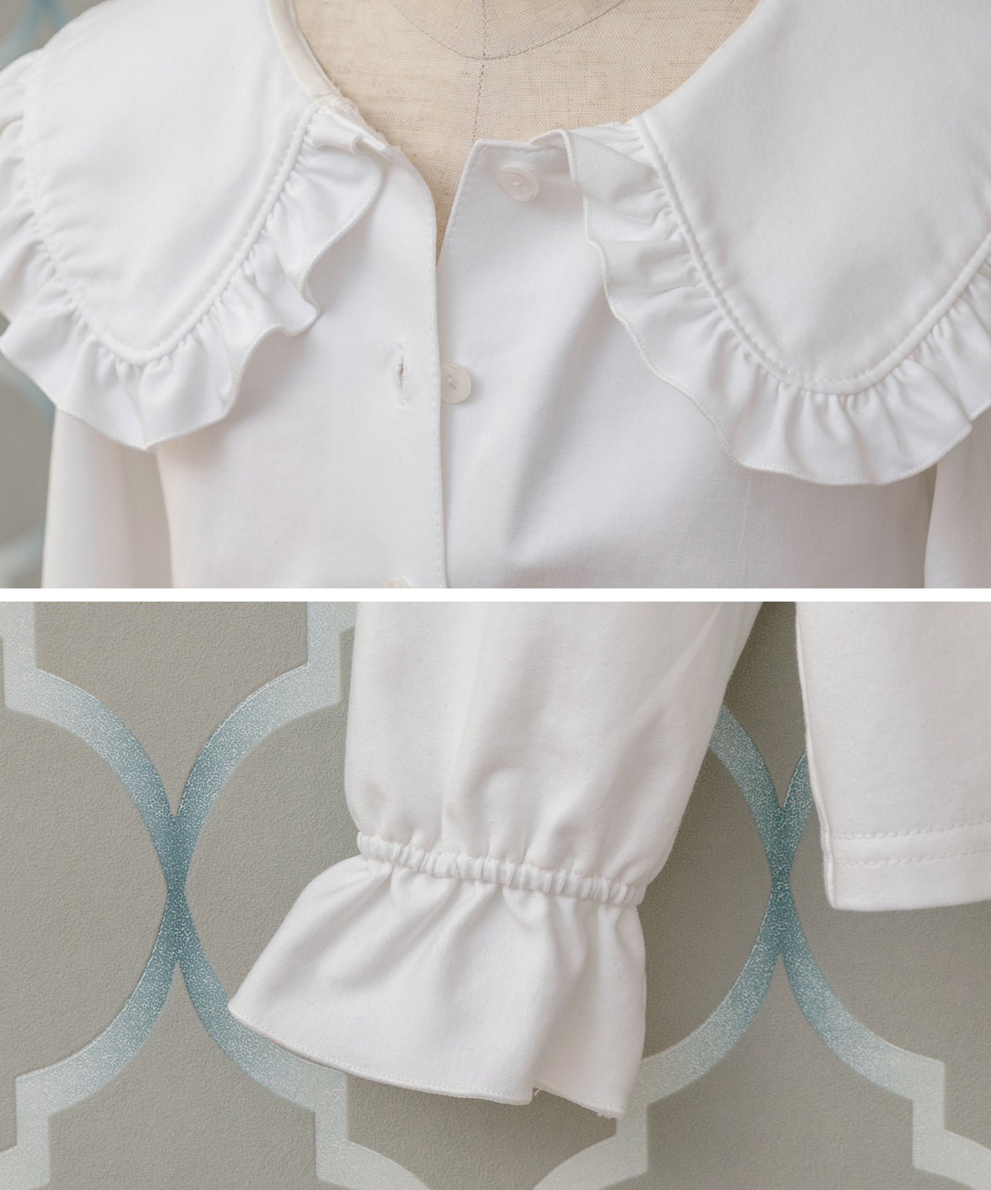 ヒロインカラーブラウス/ホワイト