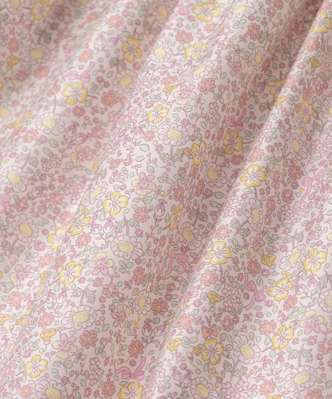 フレアスリーブワンピース/プティフルールマカロン