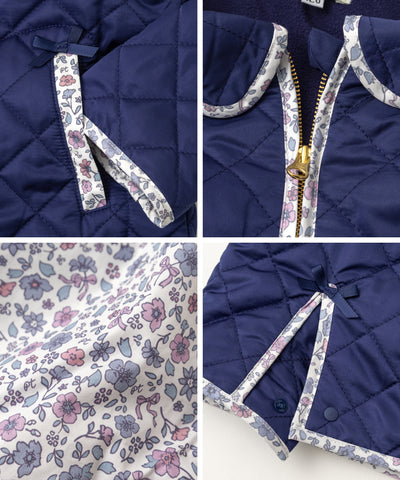 【ONLINE・直営限定】2wayフラワーキルトショートコート(ママサイズ)