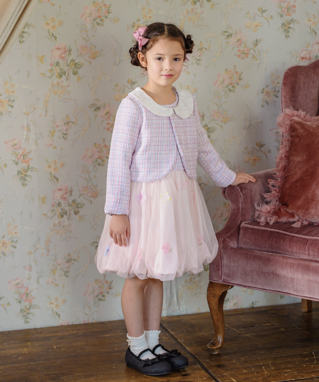 女の子のフォーマルウェア｜卒園式や入学式、発表会はお写真映えするお
