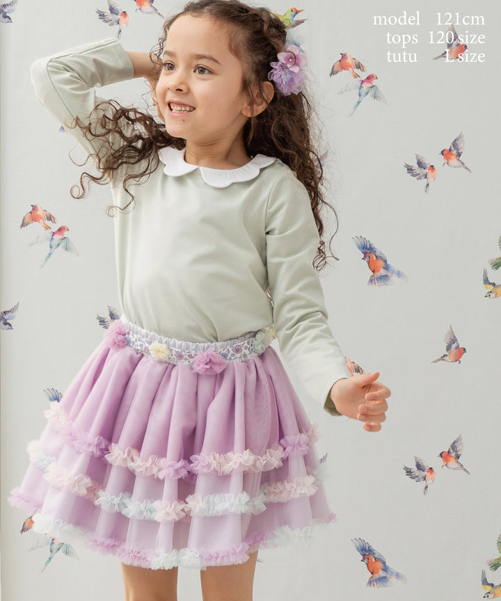 チュチュ】 子供服 女の子 スカート 誕生日 バースデーフォト 発表会 