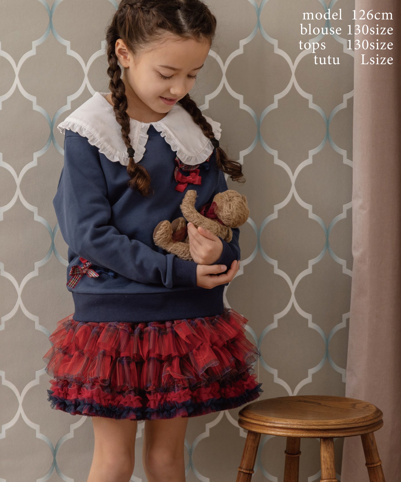 ヒロインカラーブラウス/ホワイト