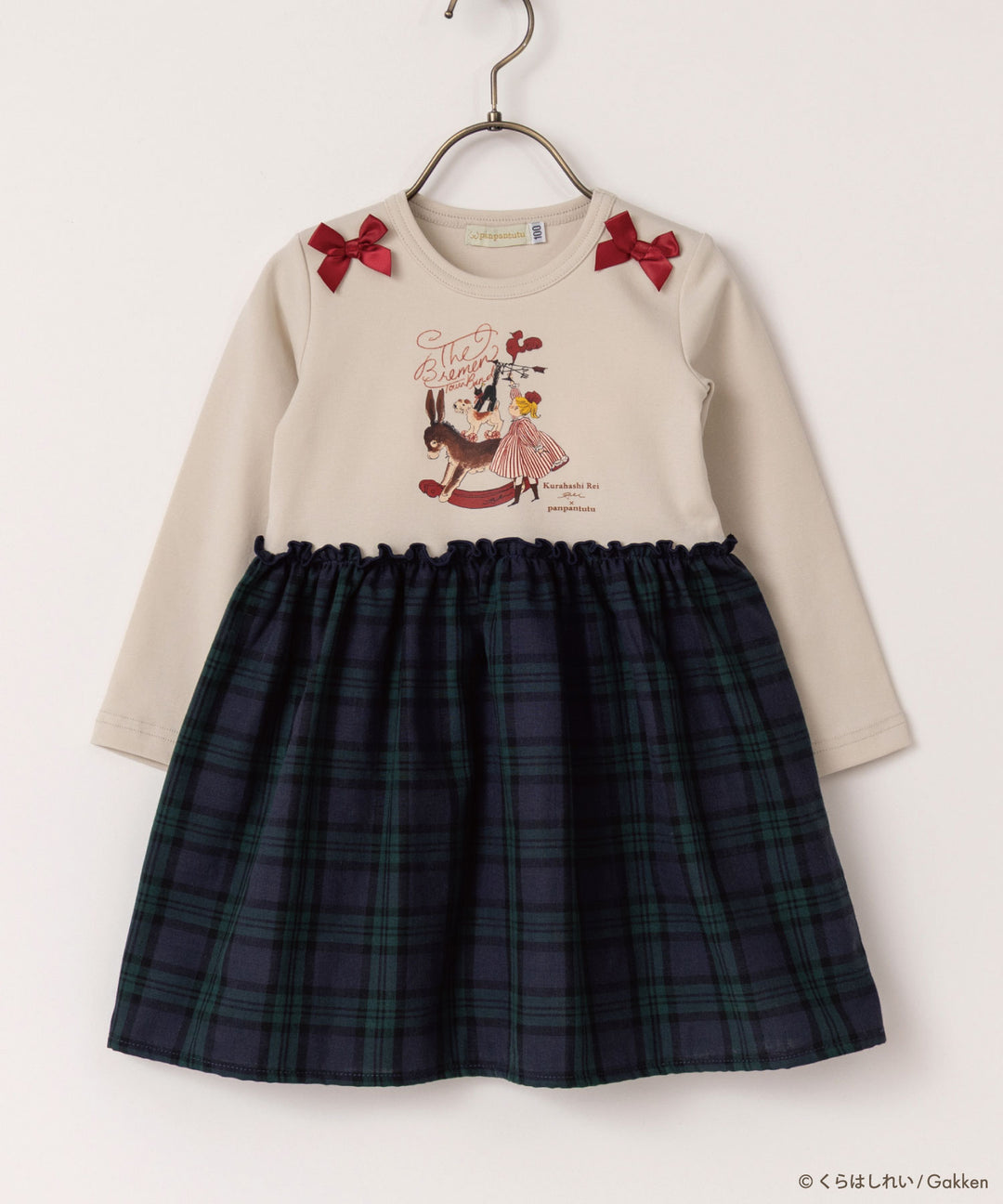 ワンピース】 くらはしれい コラボ ドッキングワンピ 子供服 女の子