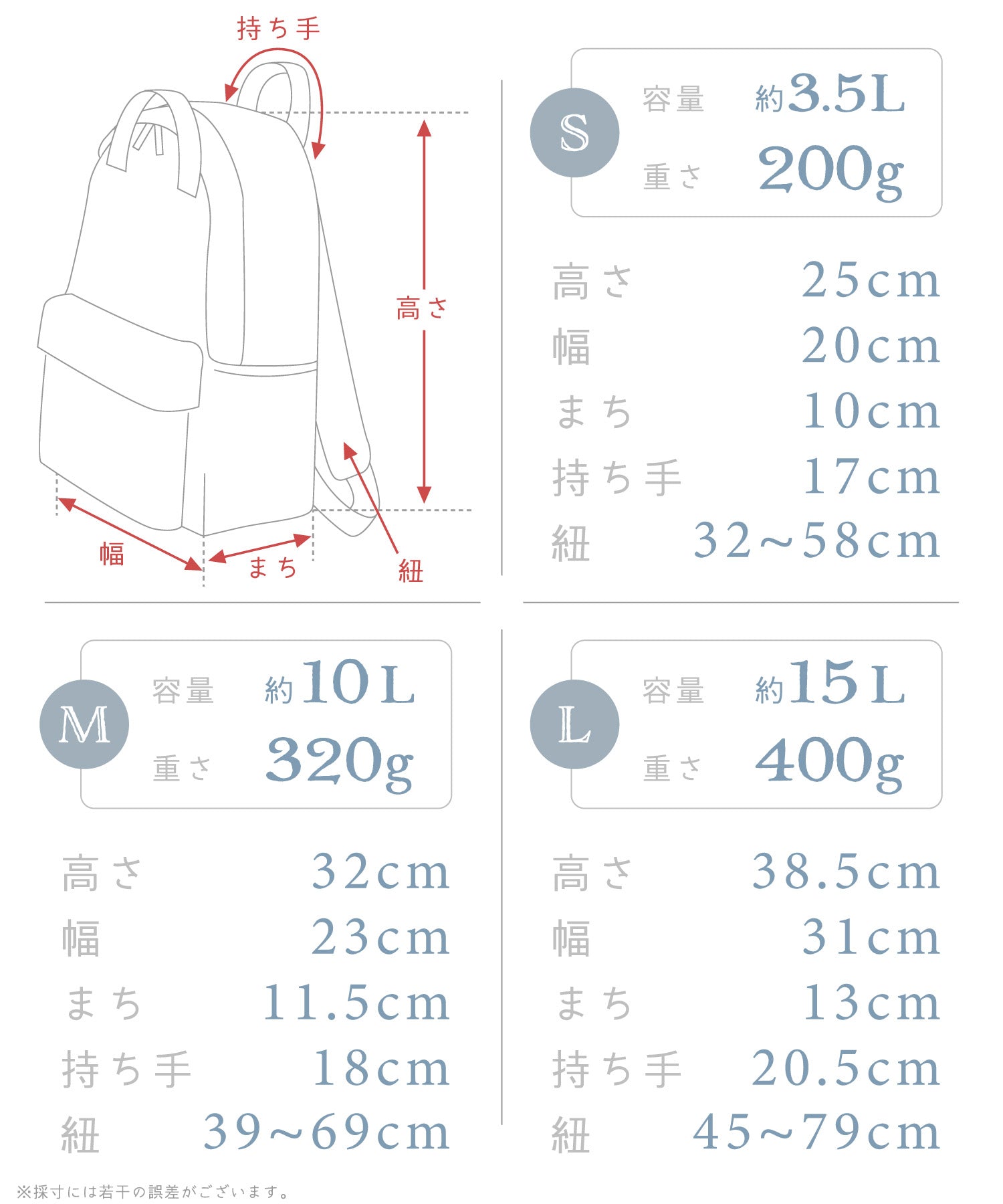 【シナモロール】撥水マルチポケットリュック
