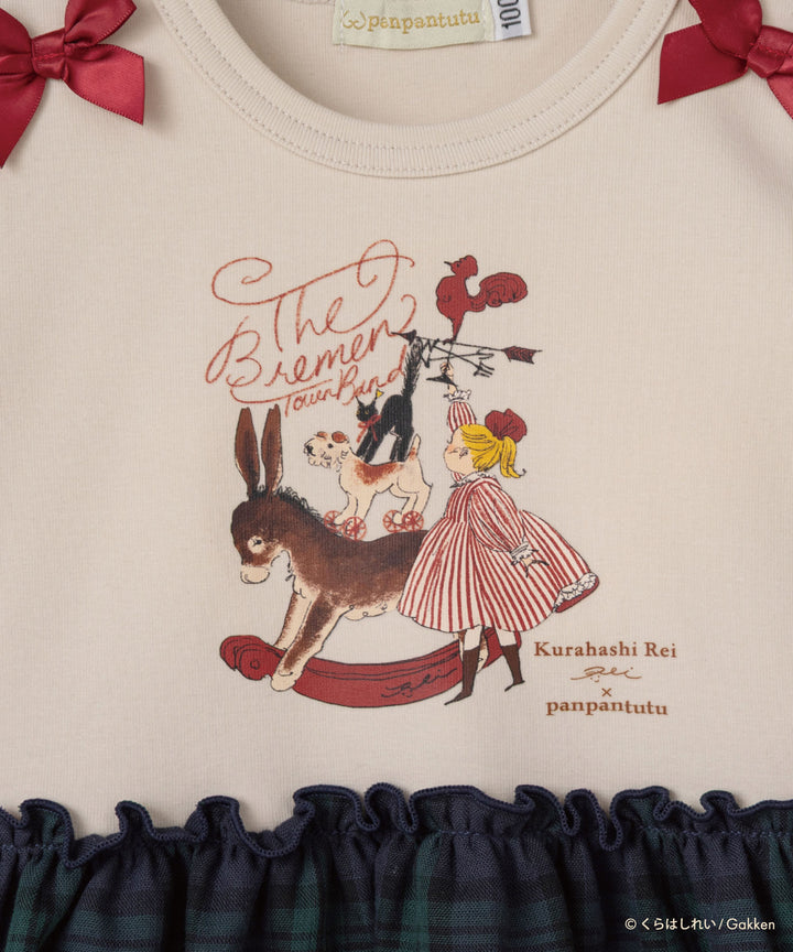 あちゃちゅむ×Disney バンビ.うさぎゴブラン織り ワンピース あちゃちゅむ×Disney バンビ.うさぎゴブラン織り ワンピース あちゃ