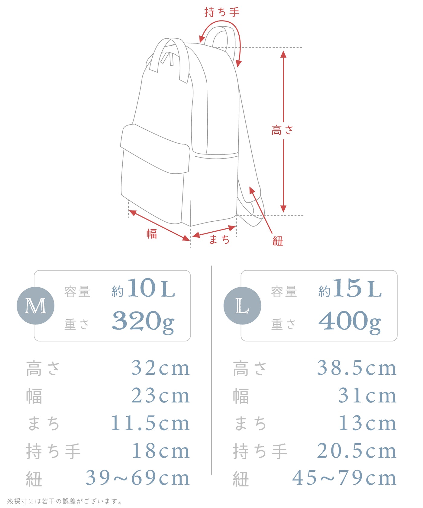 【シナモロール】撥水マルチポケットリュック