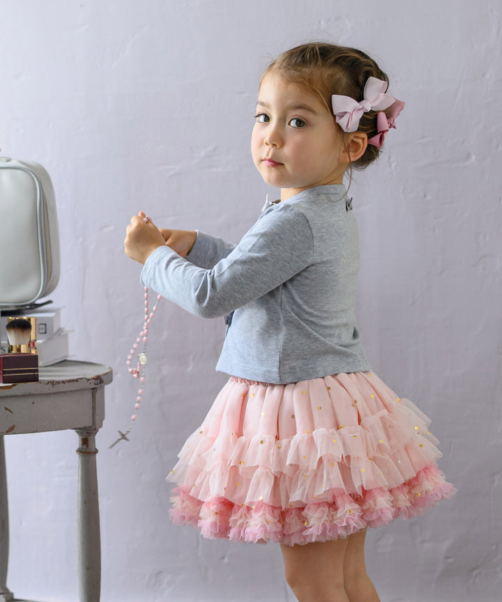 チュチュプリンセス スカート キッズ ジュニア 子供 結婚式 上品