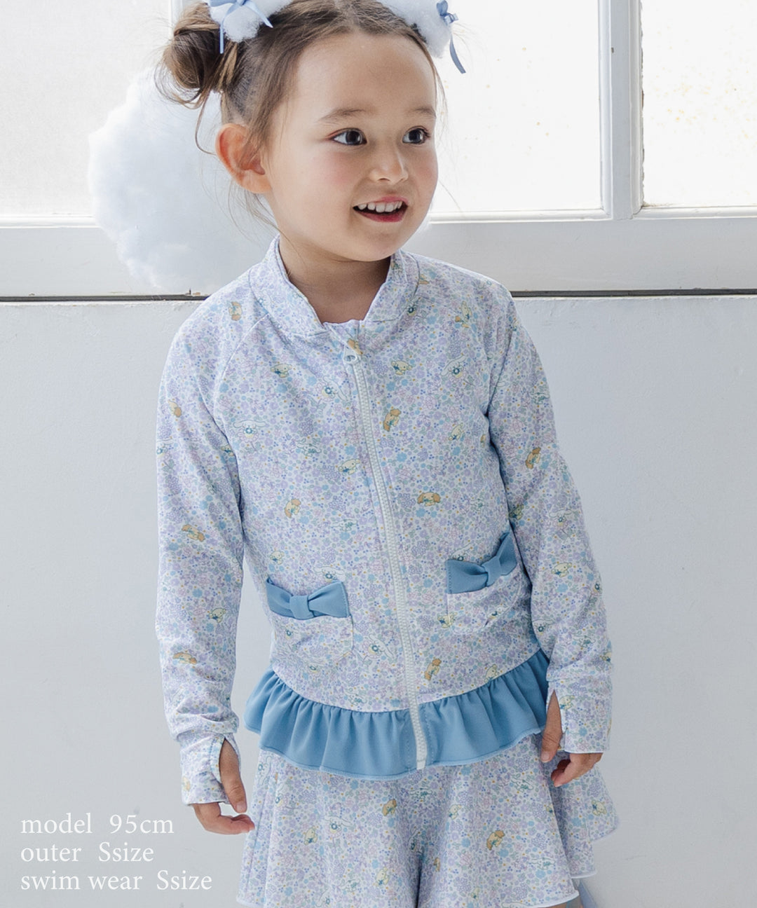 シナモロール】 水着 ワンピース キャミソール 女の子 子供 かわいい