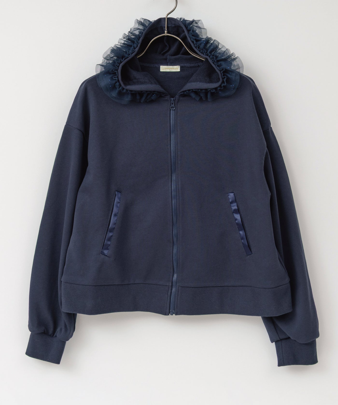 【ONLINE・直営限定】チュールラッフルパーカー(ママサイズ)