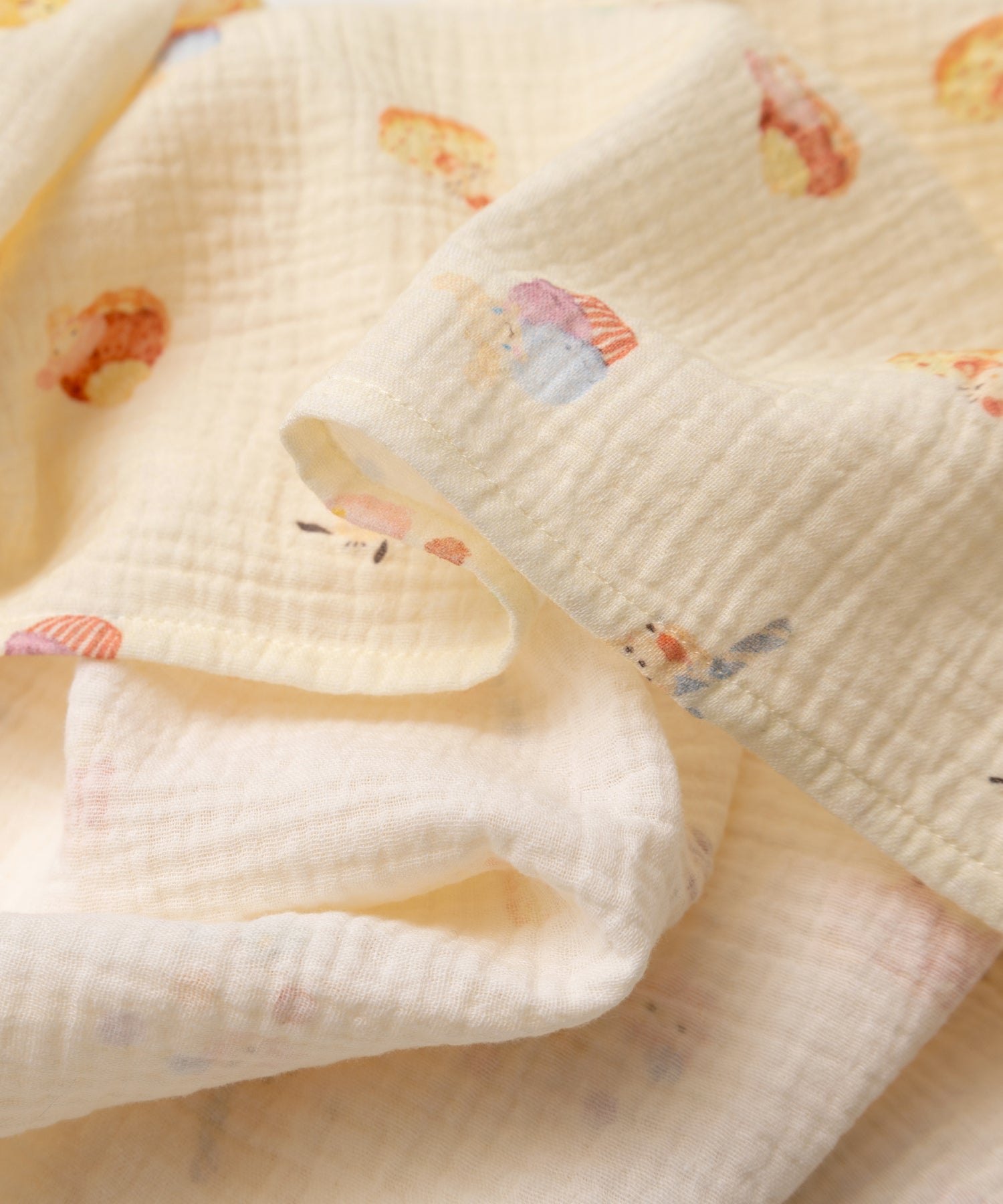 【サンリオキャラクターズ】ガーゼおくるみ3点セット