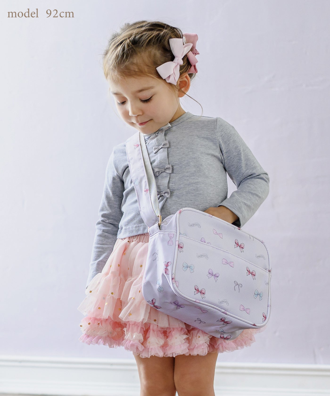 通園ショルダーバッグ/リボンパレード