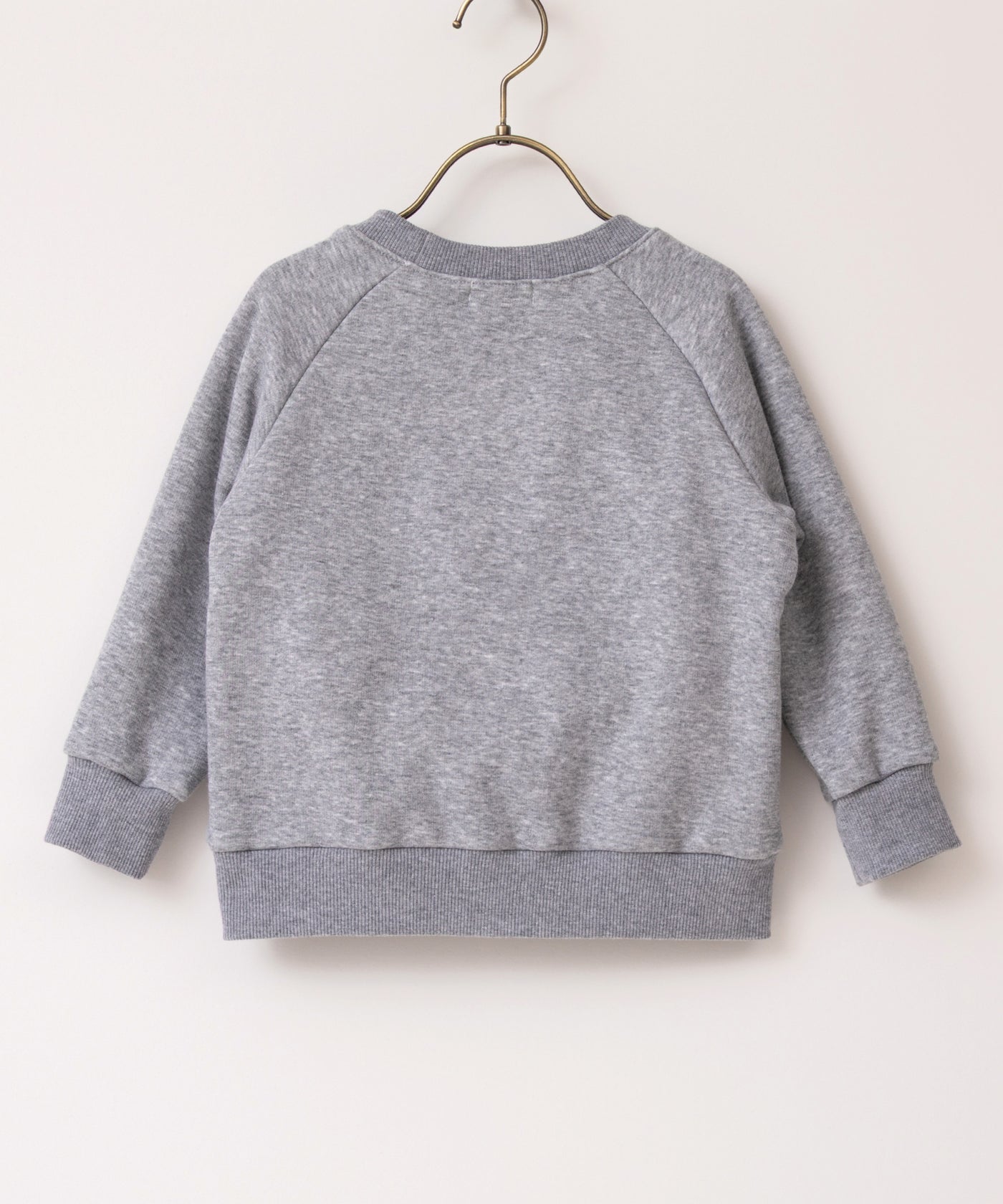 もこもこスウェットトップ/フレンチグレー
