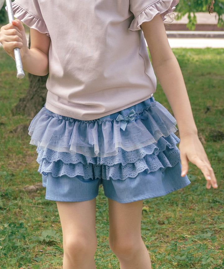 MAMC ミニスカート　ショートパンツ　フリル　キュロット MAMC ミニスカート ショートパンツ フリル キュロット 楽天市場