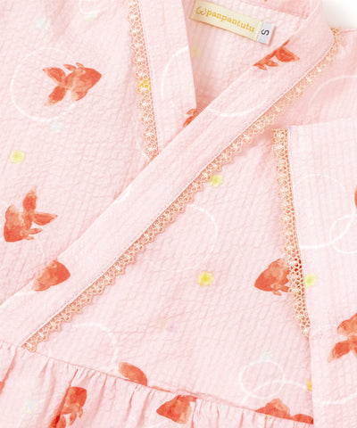 【数量限定】浴衣ドレススペシャル4点セット/金魚×こんぺいとう