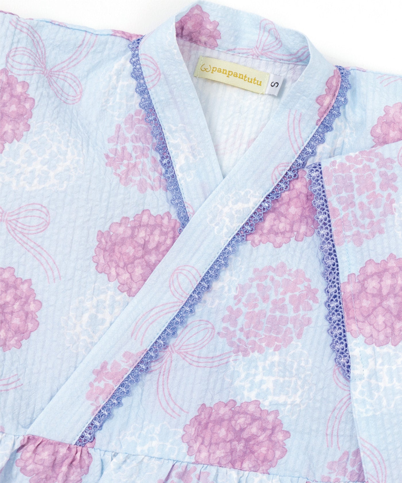 【数量限定】浴衣ドレススペシャル4点セット/紫陽花リボン