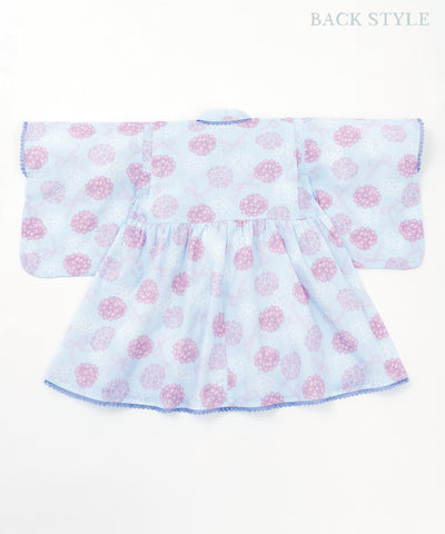 【数量限定】浴衣ドレススペシャル4点セット/紫陽花リボン