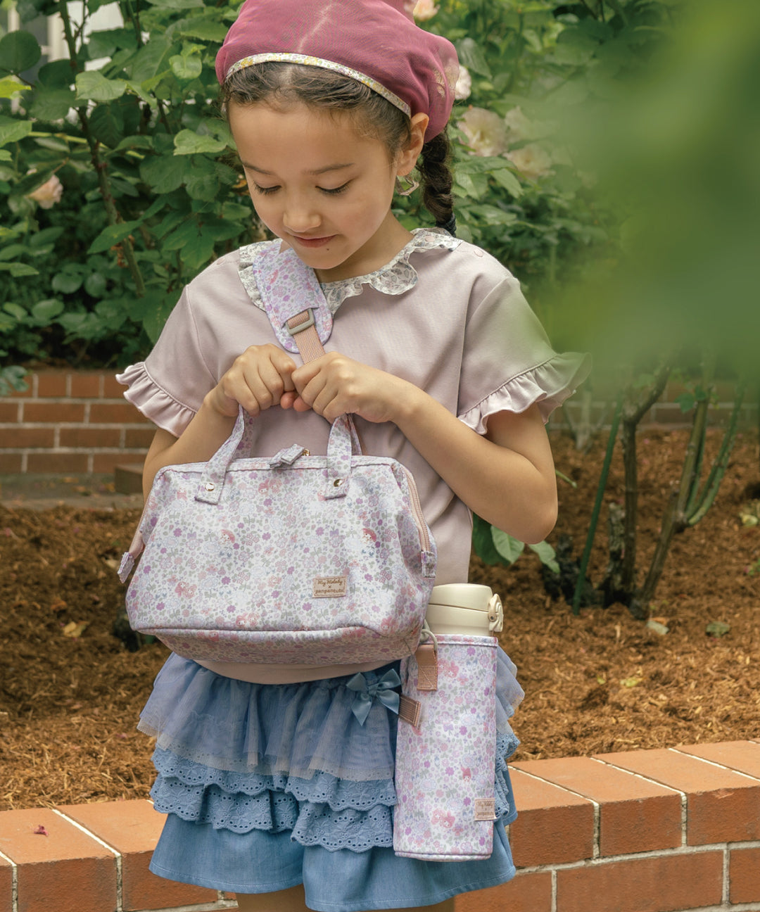 保冷ランチバッグ】 シナモン マイメロディ がま口 保温 小学生 お弁当