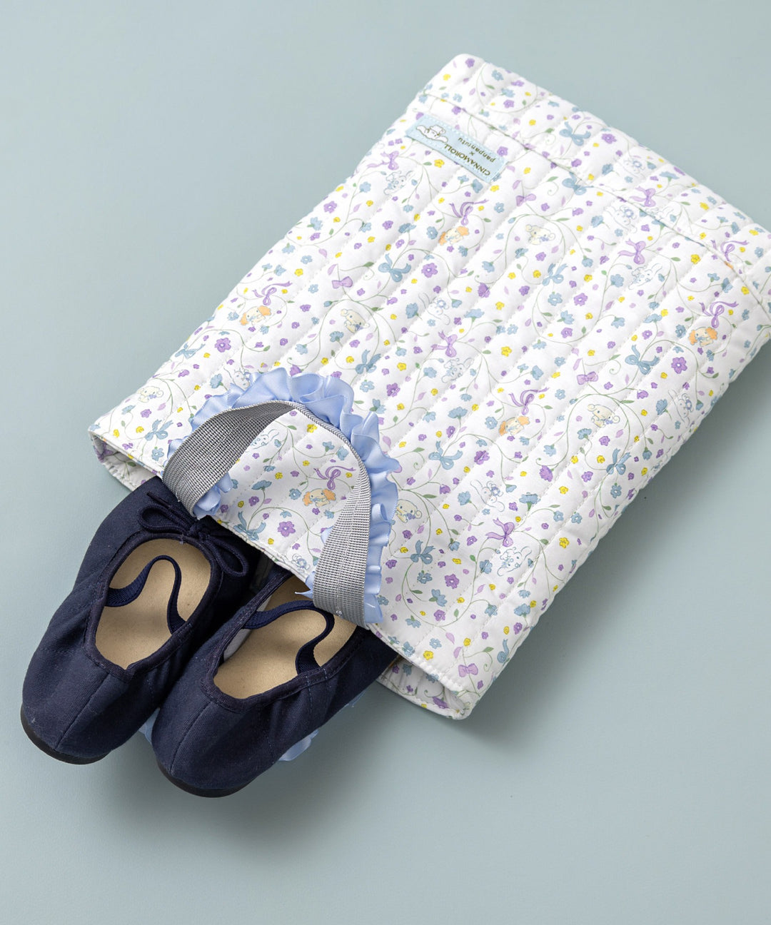 シナモロールコラボ】 レッスンバッグ ナップサック 通園バッグ 絵本