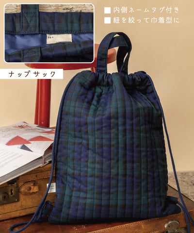 キルトレッスンバッグ/シューズバッグ