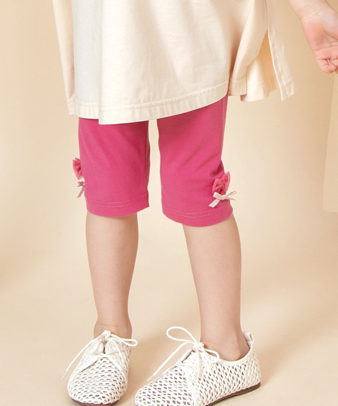 レギンス】 ハーフ 5分丈 夏 子供服 女の子 おしゃれ かわいい