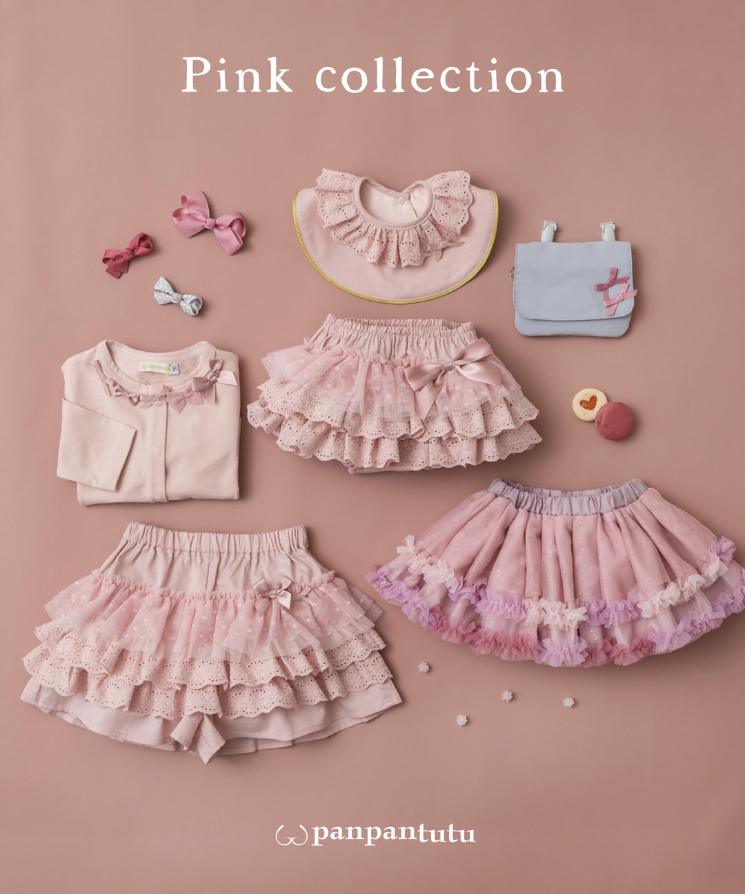 パンパンチュチュ　双子コーデ　Ｌサイズ チュチュプリンセス【XL/125-140cm】（スカート）｜panpantutu