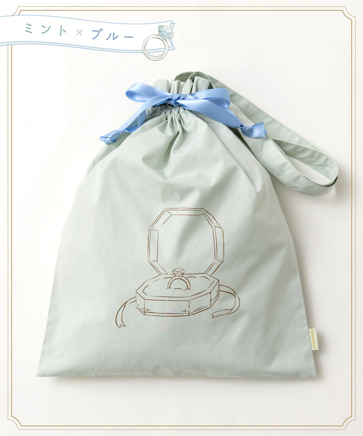名入れ刺繍】 ギフト プレゼント イニシャル エコバッグ 通園バッグ A4