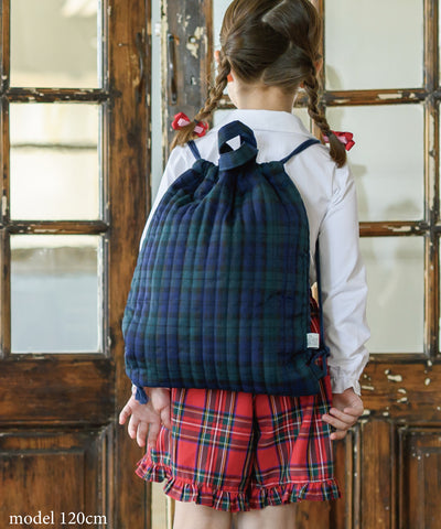 【刺繍30%OFF】ブラックウォッチ/レッスンバッグ3点セット(12月下旬〜お届け)