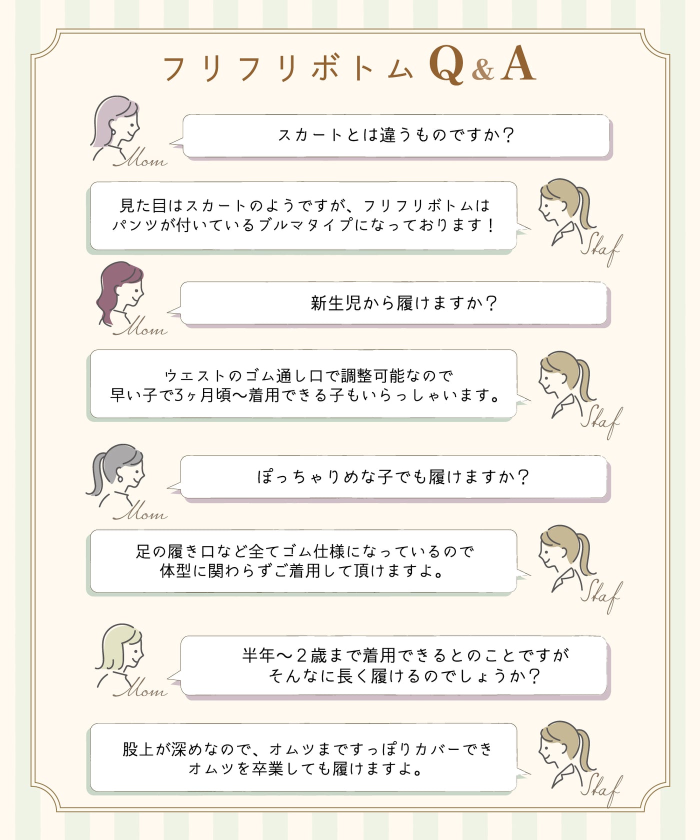 フリフリボトム/フリルパーティー　タータンチェック