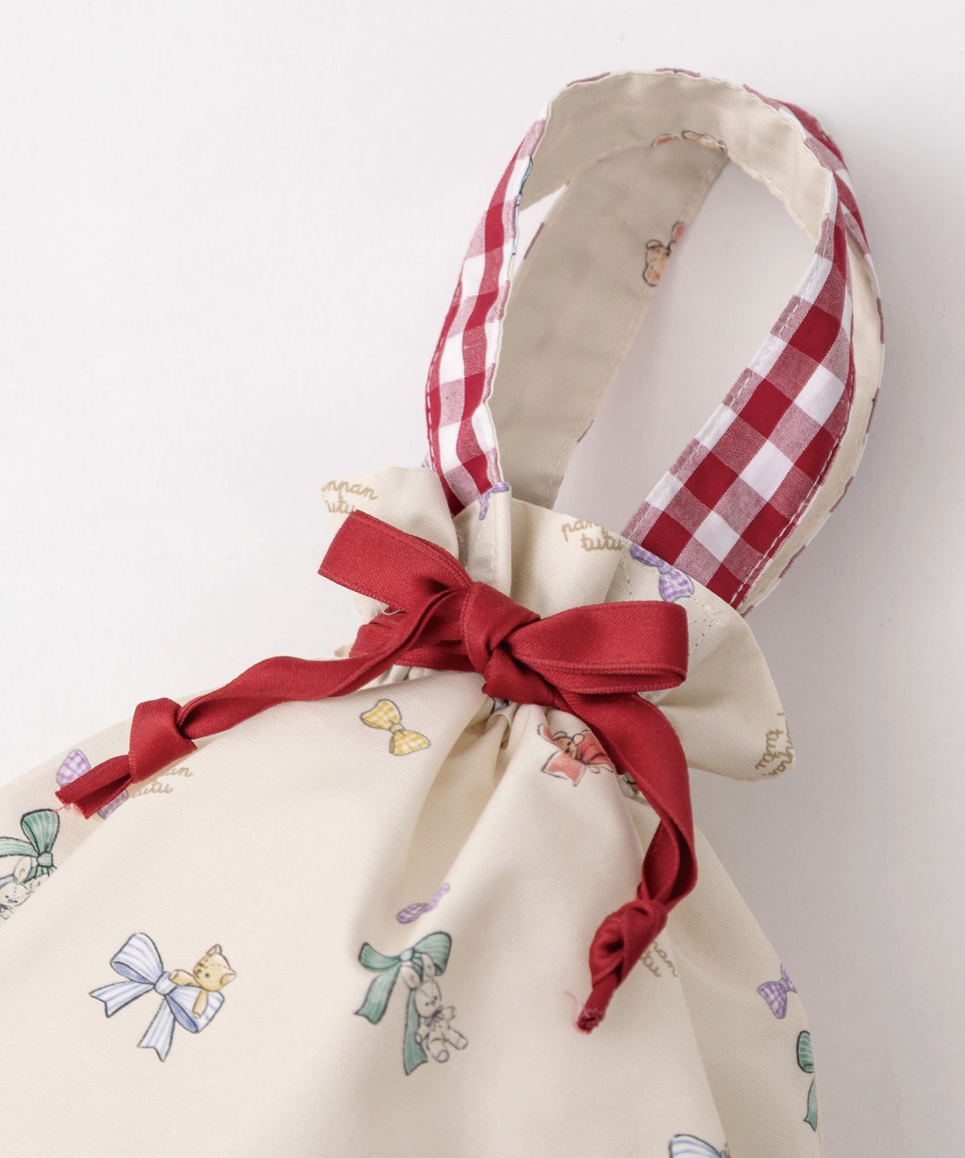 巾着トートバッグ/リボン＆フレンズ